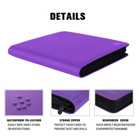 MORABTO binder shown on backpack demonstrates travel-friendly organization