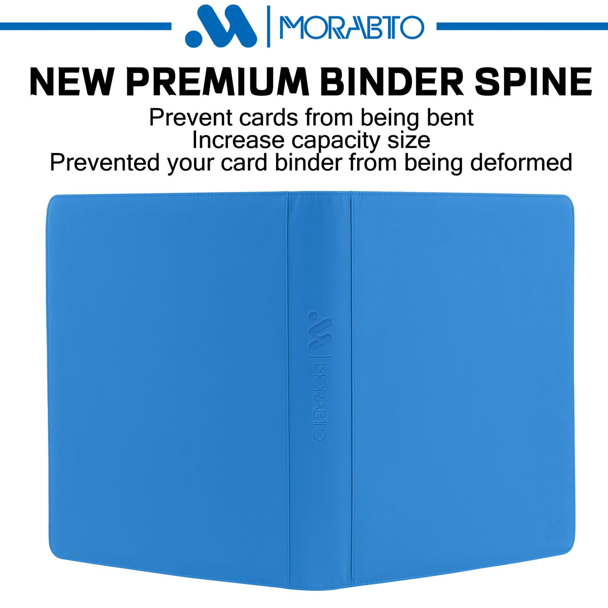 Sturdy binding supports heavy collectors during storage and transport.
