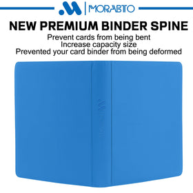 Sturdy binding supports heavy collectors during storage and transport.