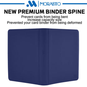 MORABTO binder dimensions show a roomy but compact profile.