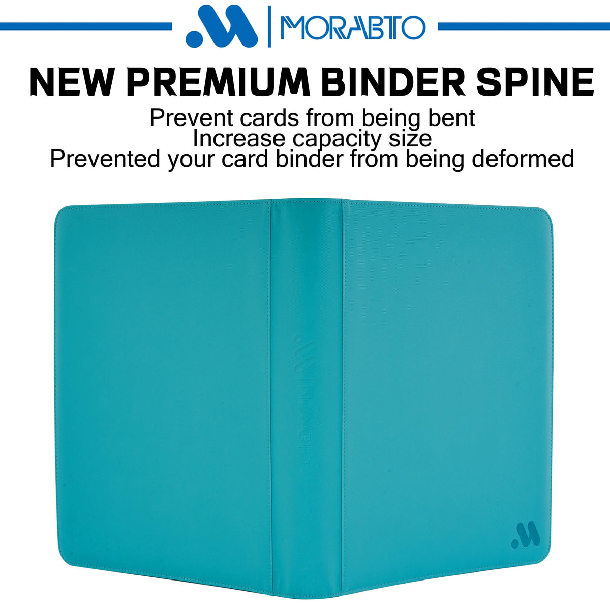 Binder dimensions of MORABTO top loader binder suitable for 324 cards