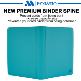 Binder dimensions of MORABTO top loader binder suitable for 324 cards