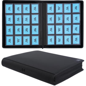 MORABTO top loader binder front cover in durable PU leather for long-lasting protection