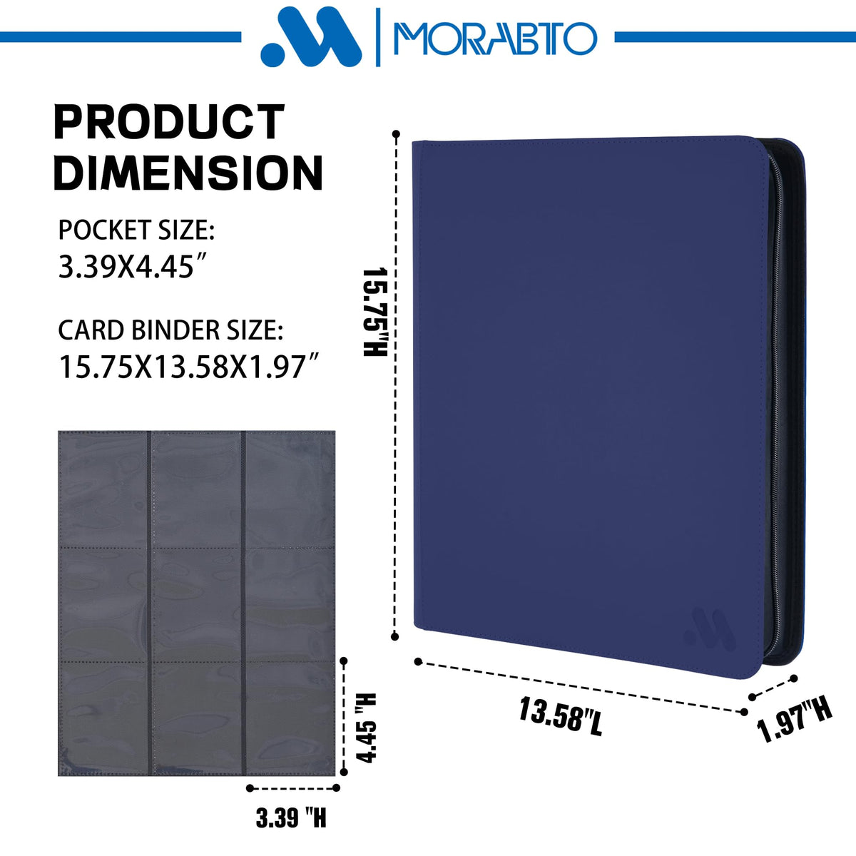 MORABTO internal pages maximize space for organization.