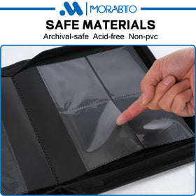 MORABTO binder pages layout with double-sided pages