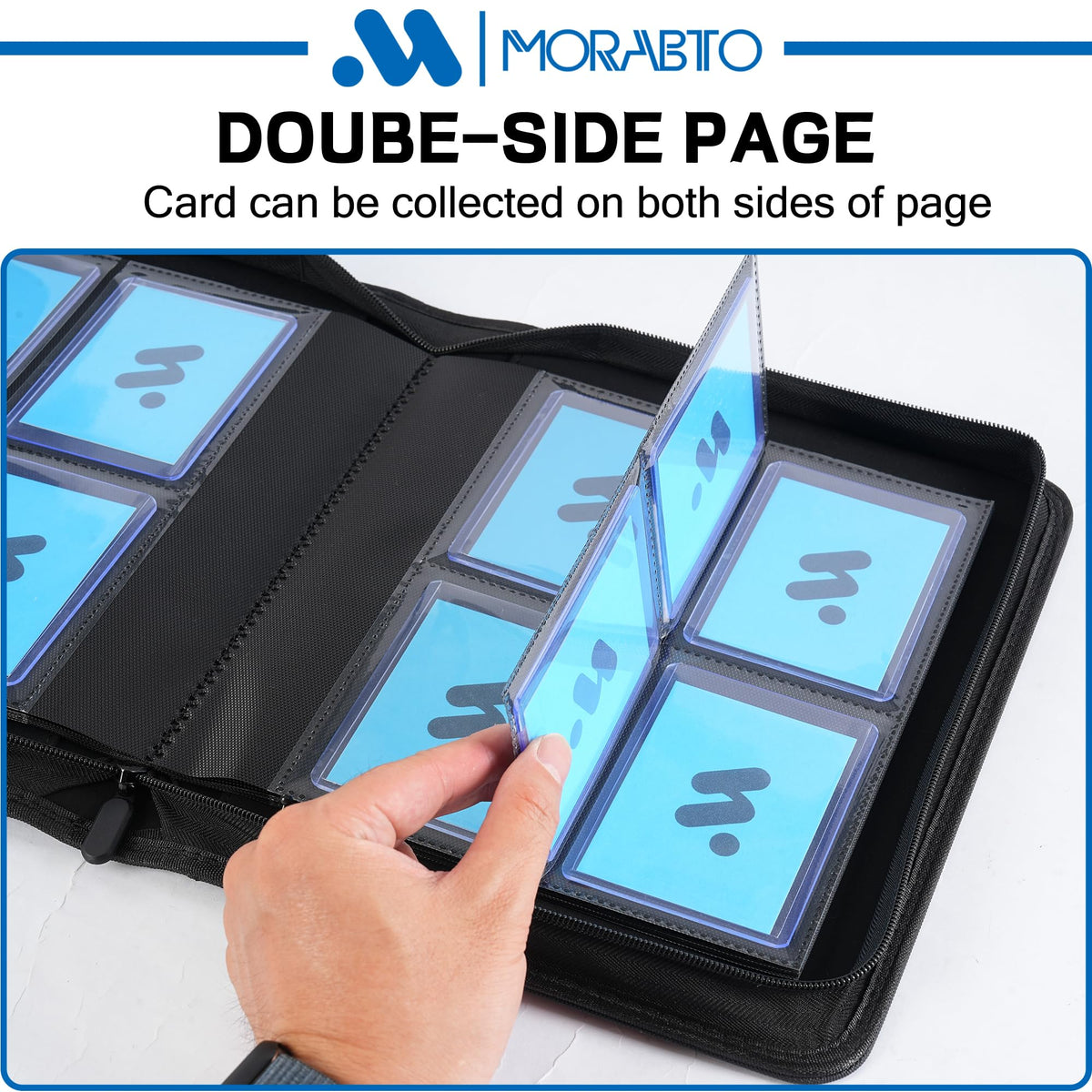 MORABTO binder PU leather cover and waterproof pages