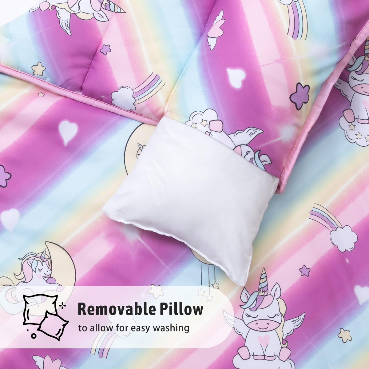 MORAIS nap mat with roll-up strap stays compact for quick transport