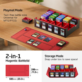 MORCCO tray holds dice and tokens for on-table organization.