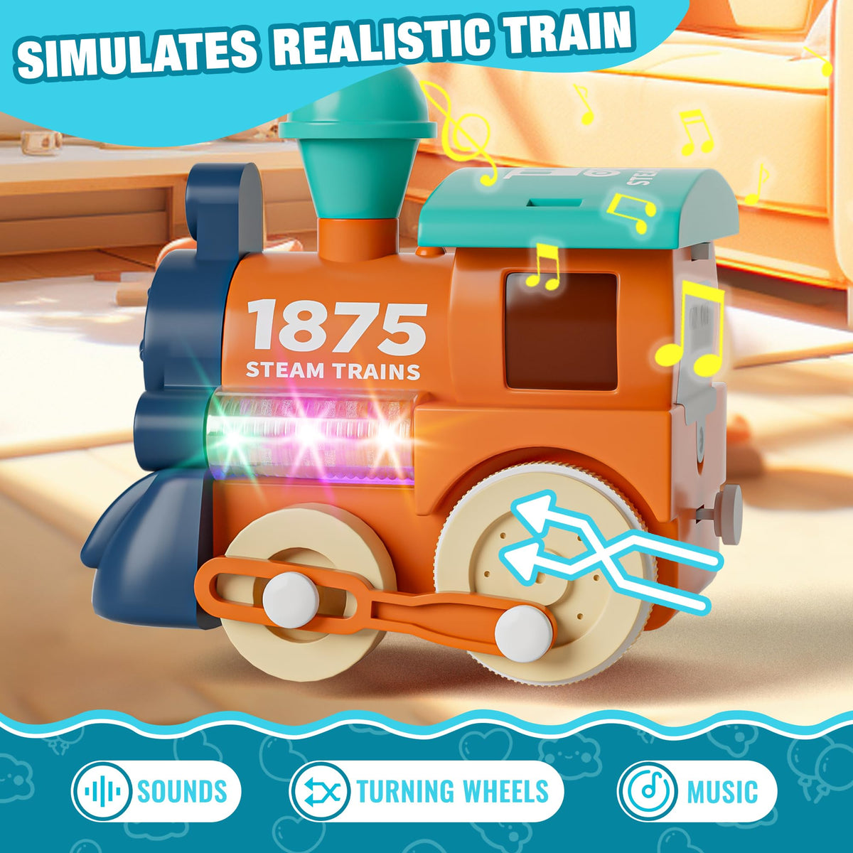 MORECOLL mixer truck engages kids in colorful pretend-building scenarios.