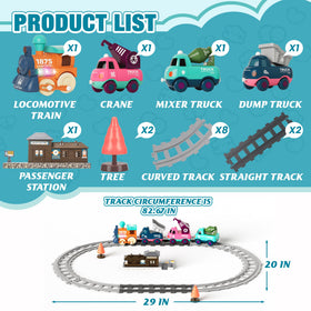MORECOLL curved and straight tracks enable flexible, creative layouts.