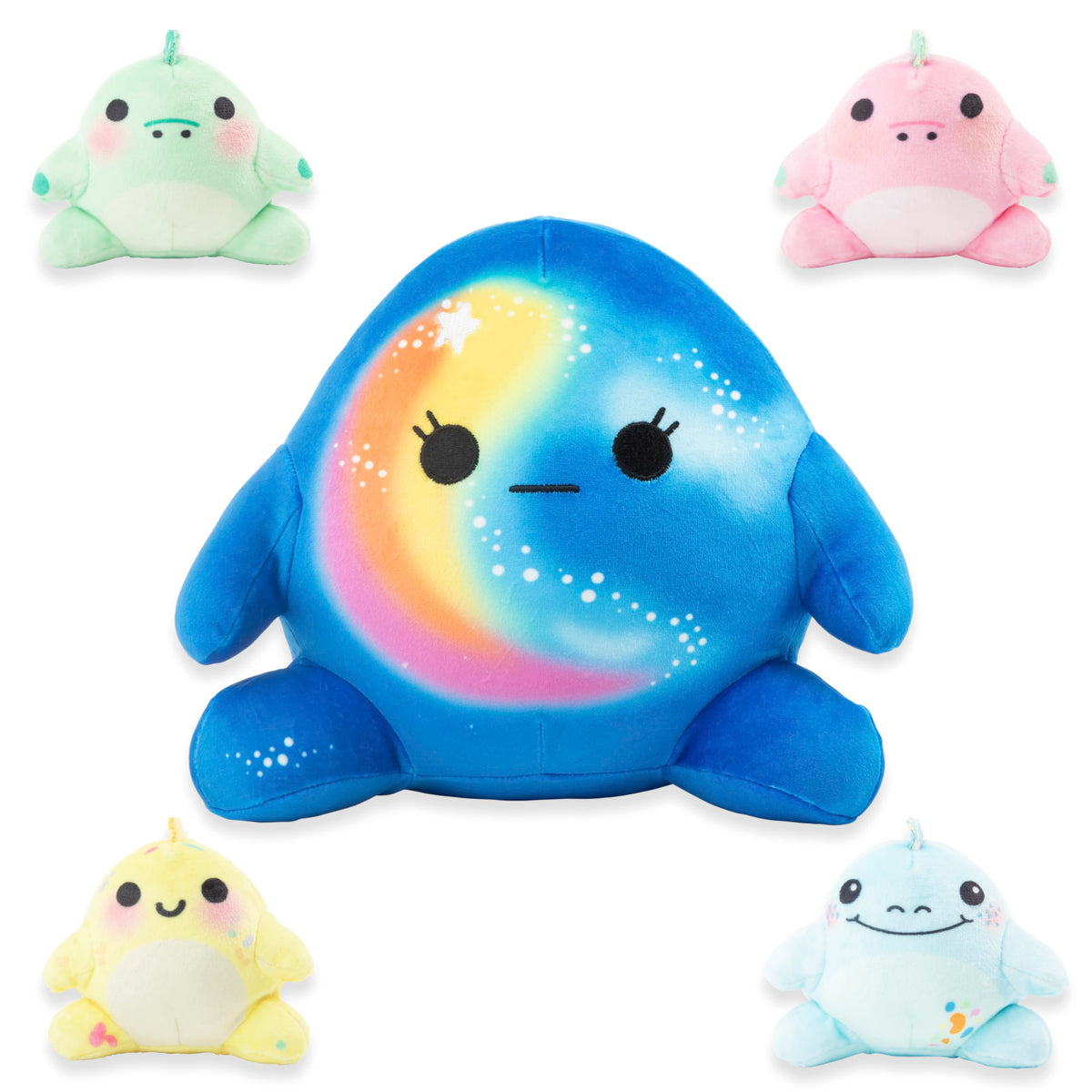 Moriah Elizabeth Pickled Pink mini blob, squishy collectible for display