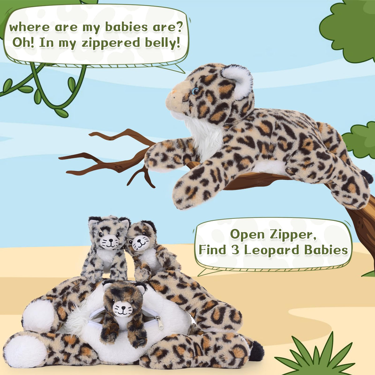 Moris-Mos cheetah eyes detail, lifelike gaze enhances storytelling moments.