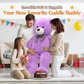 MorisMos teddy bear at bedtime, soothing presence for sweet dreams