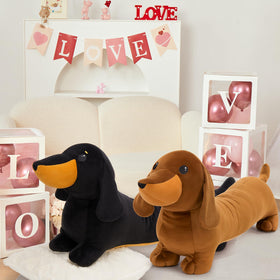 Moris-Mos dachshund plush package makes a thoughtful gift for dog lovers