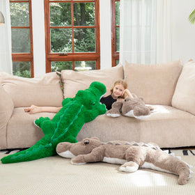 MorisMos room centerpiece gator sparks conversation and adds playful decor