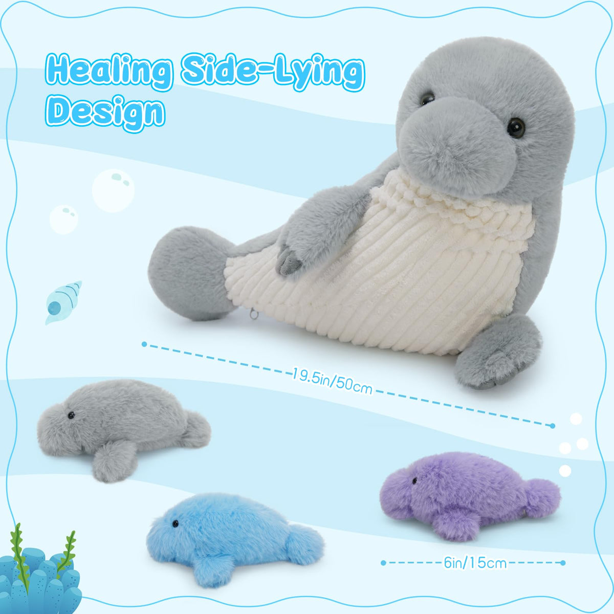 MorisMos sea animal toy sparks imaginative play and storytelling for kids