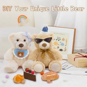 MorisMos teddy bears bulk ideal for baby shower decor and photo ops