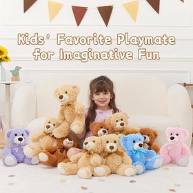 MorisMos bears feature secure stitching and safe, kid-friendly design