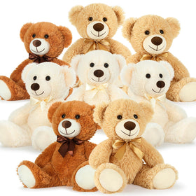 MorisMos 8Pcs teddy bears bulk centerpieces for baby showers, enhancing charm