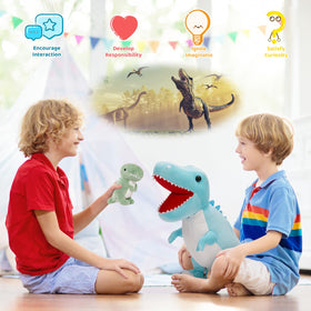 MorisMos dinosaur baby dinos green plush ideal for cuddles and pretend adventures