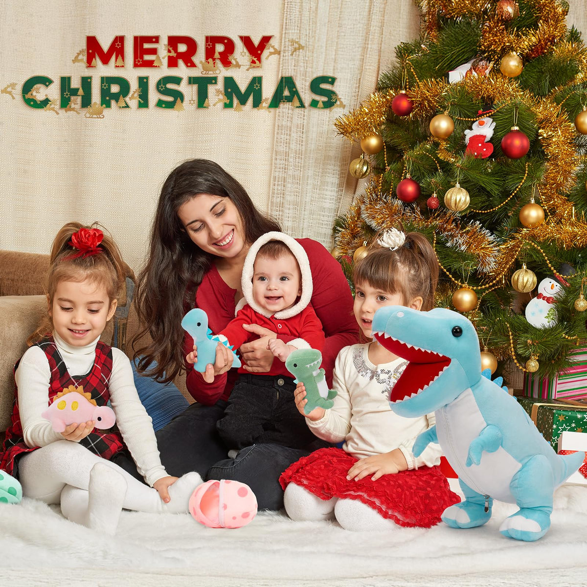 MorisMos dinosaur family gift pack encourages creative play for kids ages 3-5