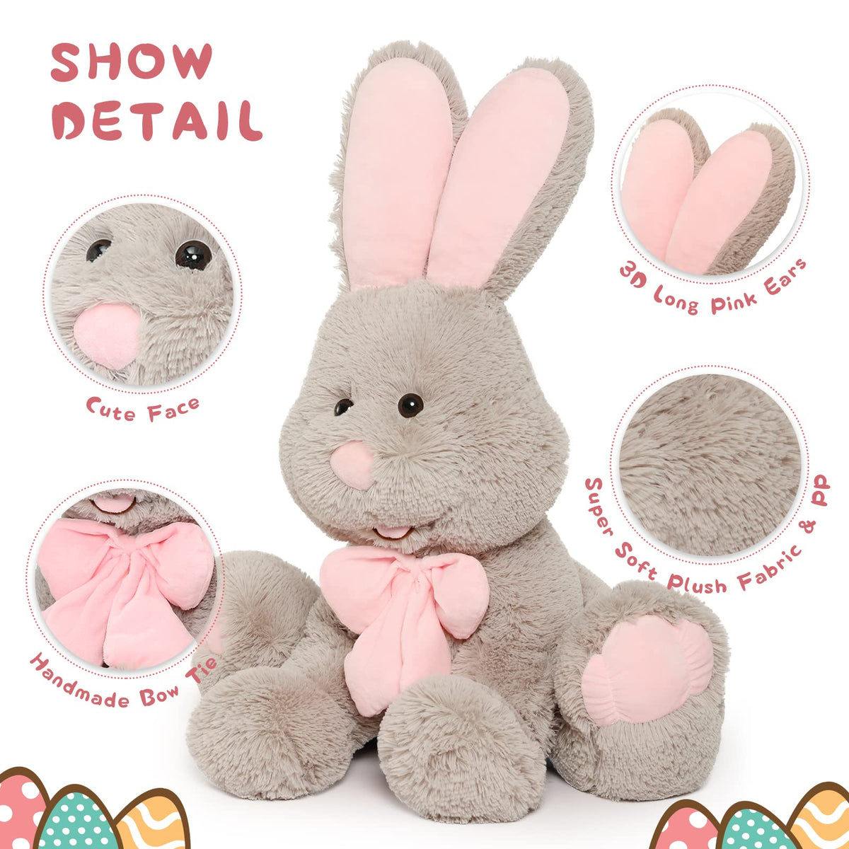 MorisMos nursery-friendly bunny perfect for bedtime stories.