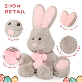 MorisMos nursery-friendly bunny perfect for bedtime stories.