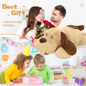MorisMos plush animal gift idea, perfect for dog lovers.