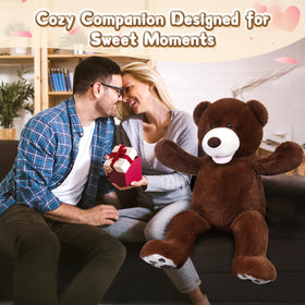 MorisMos reinforced stitching supports everyday hugs and durable play.