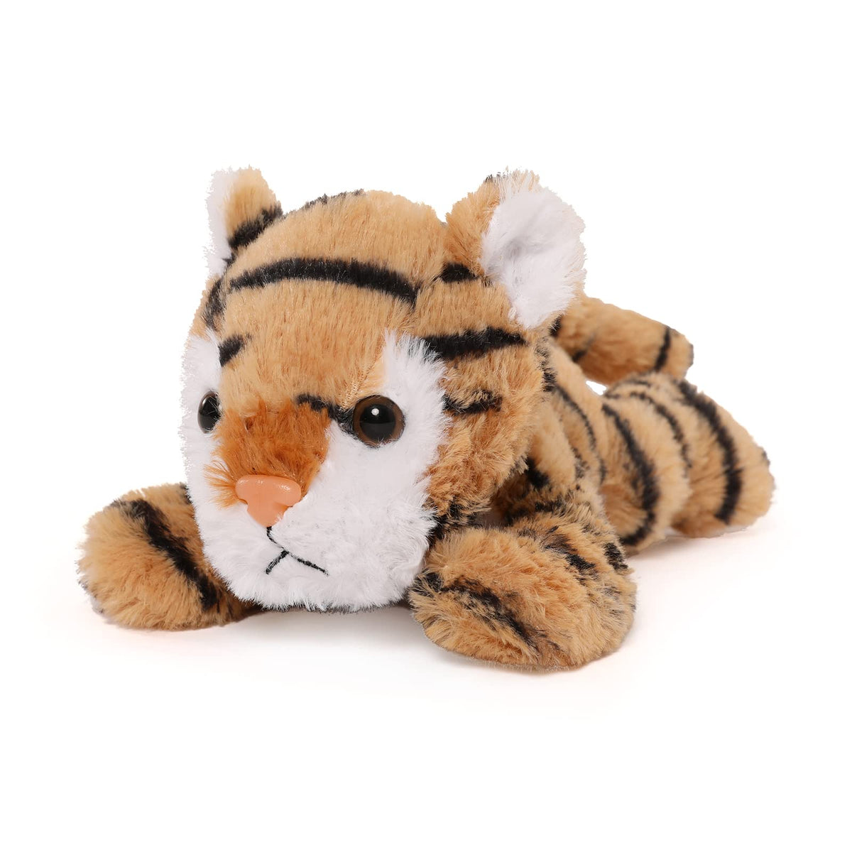 MorisMos tiger plush care-wash-guide supports easy cold-water washing
