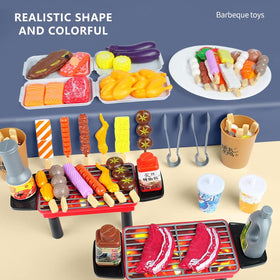 Plates and cups set for sharing meals during group play and role-play
