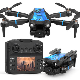 Morlyrctooy M18LCD drone with 4K camera for crisp outdoor footage
