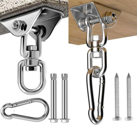 Mornihima hammock chair hanger setup ready for porch or patio.