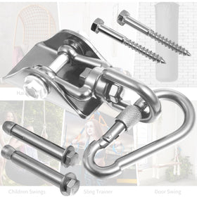 Mornihima outdoor indoor hanger assembly fits garden and deck spaces.