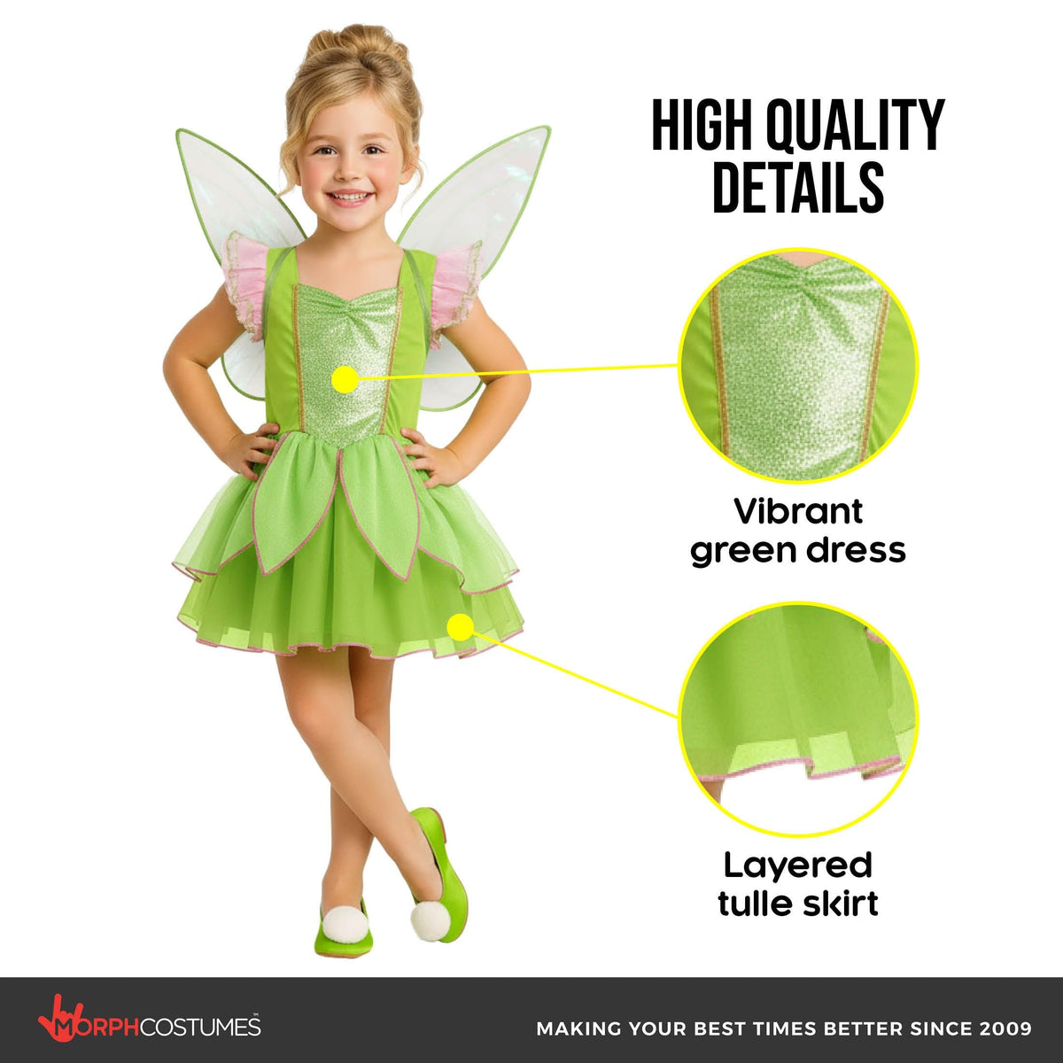 Morph Fairy Costume wand adds magical detail for storytelling adventures