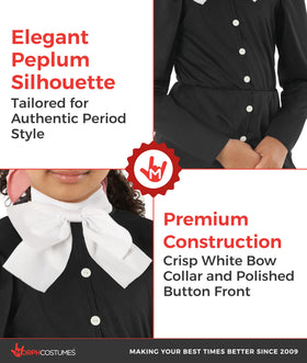 Morph Harriet Tubman costume - detachable cuffs offer versatile styling for different historical looks