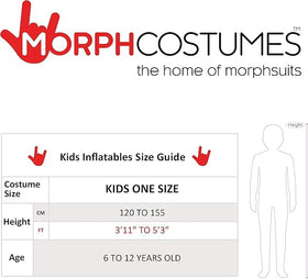 Morph Kids Alien Costume Halloween-ready look for festive occasions.
