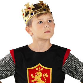 Morph knight costume size L detail shows room for movement and comfort.