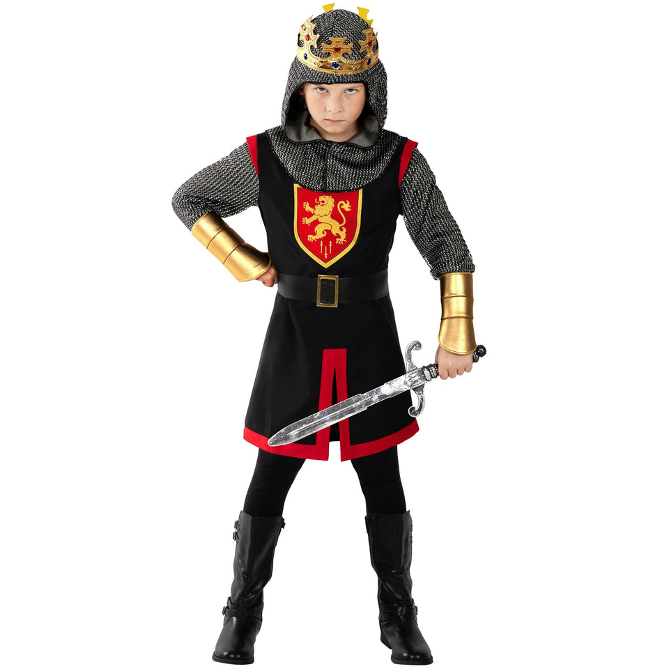 Morph medieval knight tunic in action for imaginative play and comfortable wear