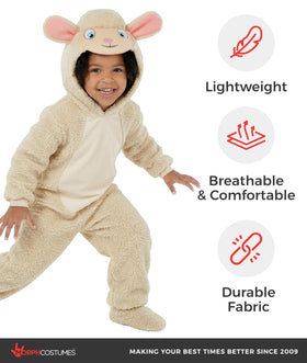 Breathable materials keep kids comfortable during wear