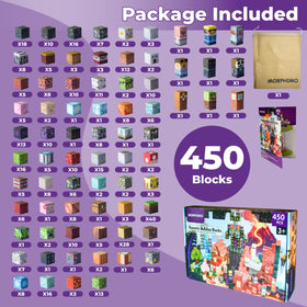 MORPHIMO fabric storage bag keeps blocks tidy and portable