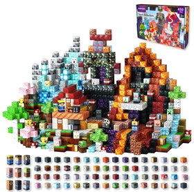 MORPHIMO 450pcs magnetic blocks main image for creative STEM play
