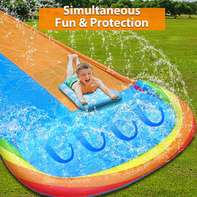 MortTime bodyboard pair ready for turn-taking and splashy fun.