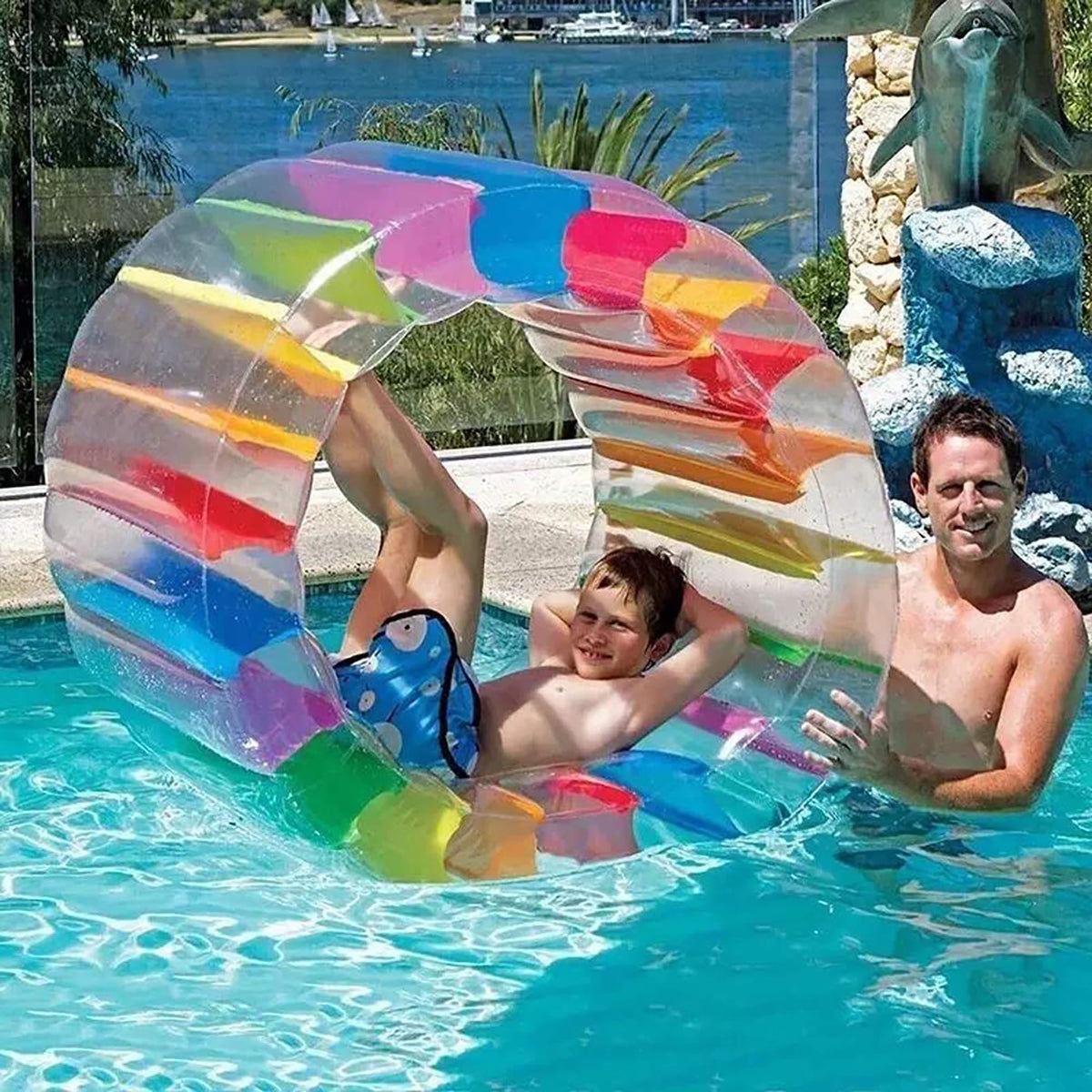 MorTime I-beam construction adds durability for active pool use