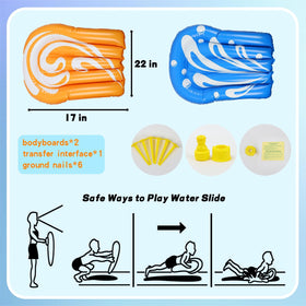MortTime splash pool at the end provides safe landing with playful splashes.