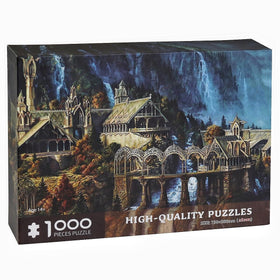 Moruska Middle-earth scene 1000-piece jigsaw for fans.