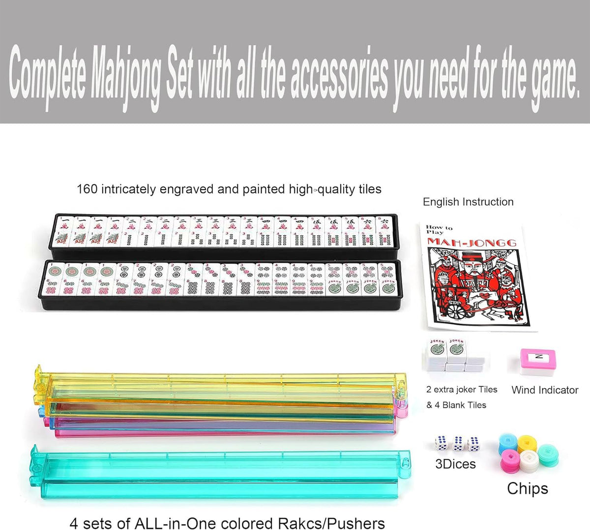 Mose Cafolo four-in-one rack and pushers for easy setup.