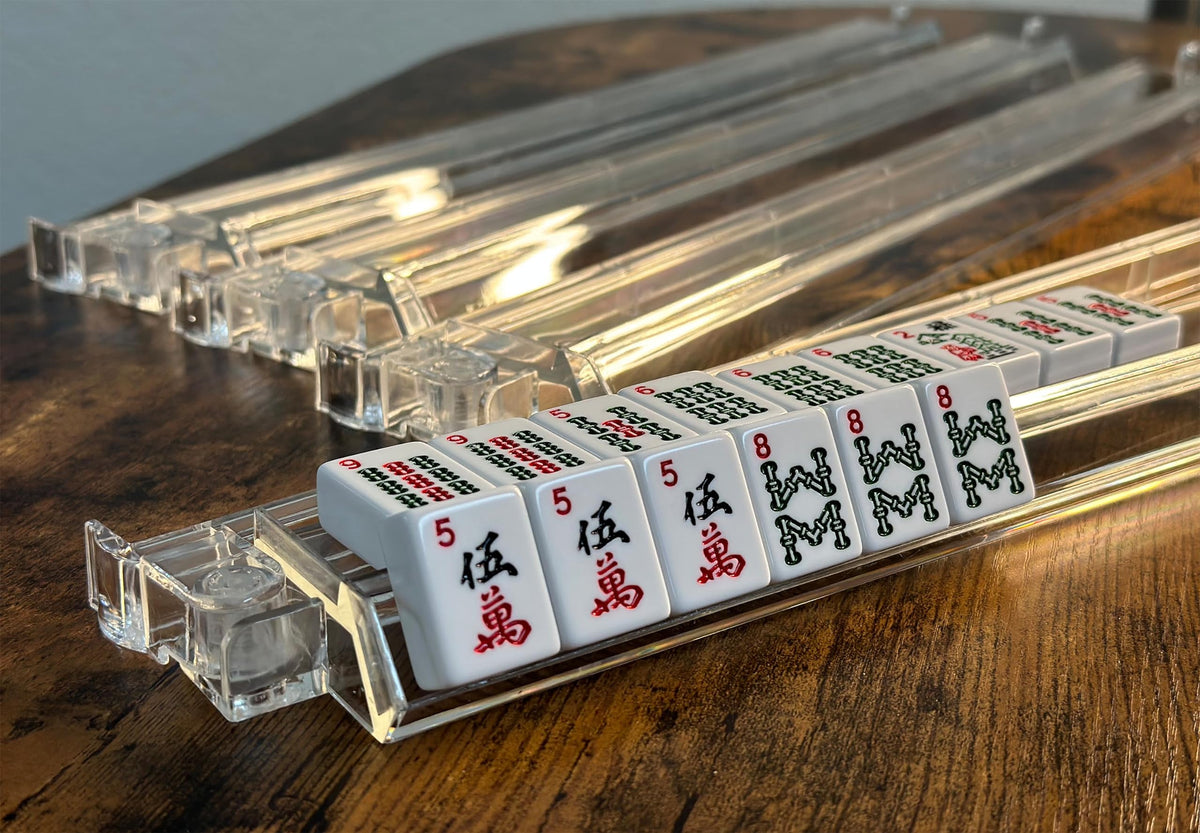 Mose Cafolo set emphasizes wall-building appeal and stylish tabletop Mahjong sessions