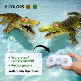 Moskiddo Crocodile Boat batteries charging for longer pool adventures