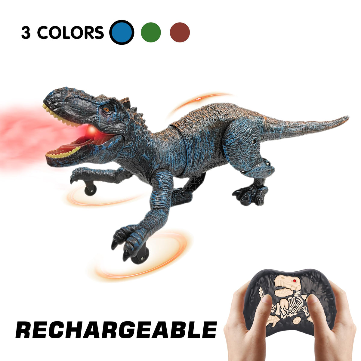 Moskiddo RC T-Rex makes a memorable gift for kids who love dinos
